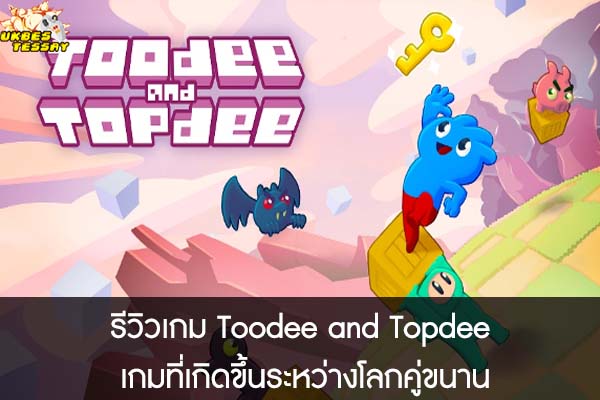 รีวิวเกม Toodee and Topdee เกมที่เกิดขึ้นระหว่างโลกคู่ขนาน